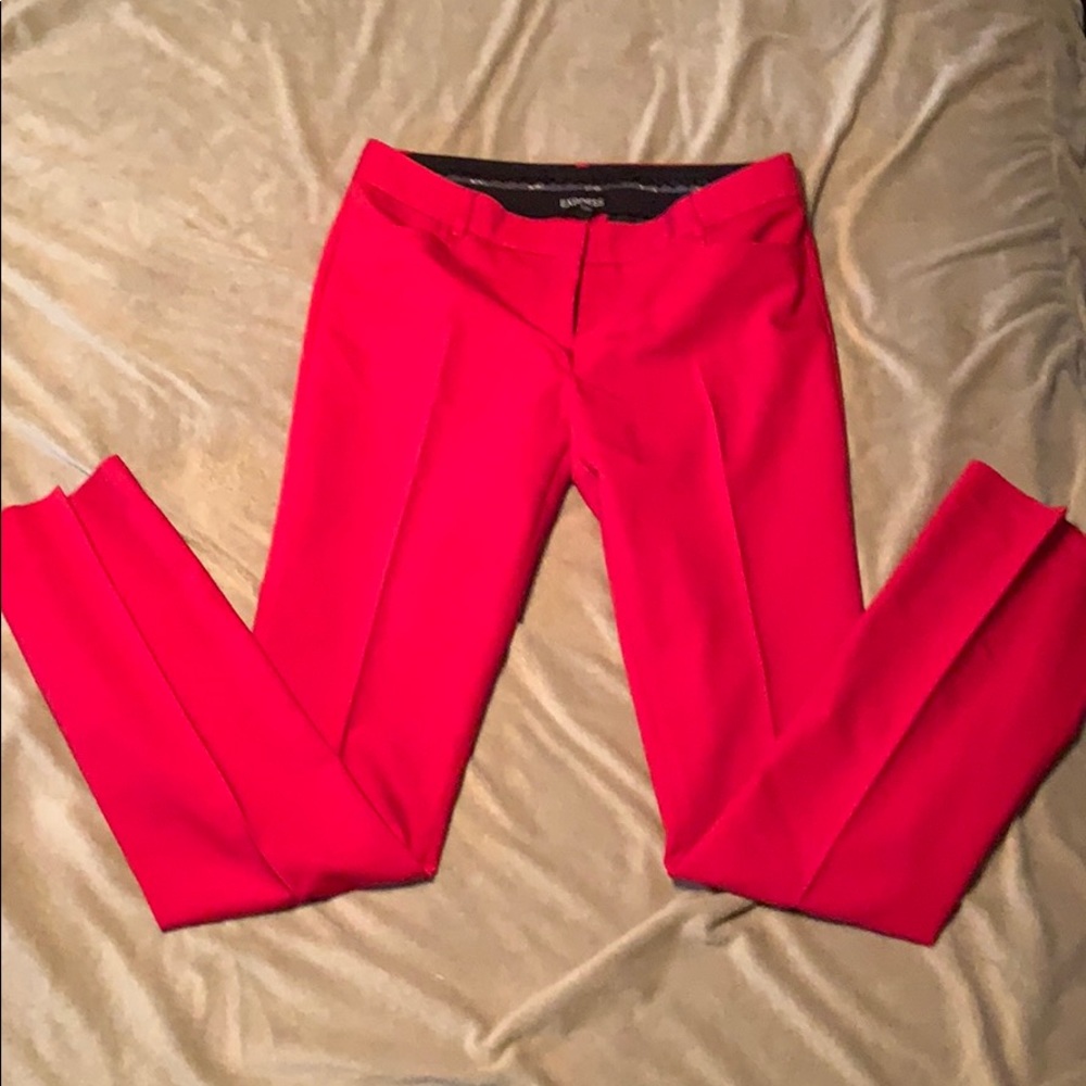 Express Pants Red Size 6